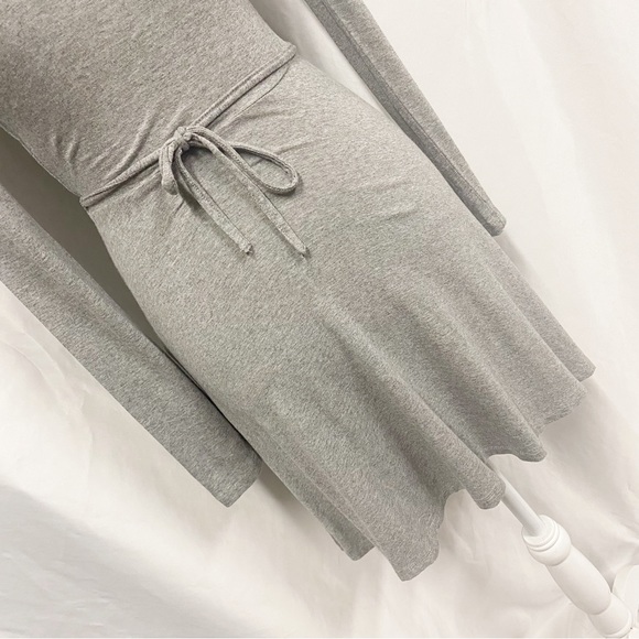 H&M Divided Gray Faux Wrap Dress - Picture 7 of 8